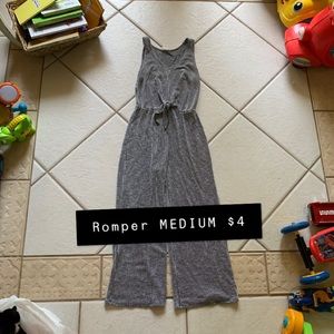 Seersucker romper